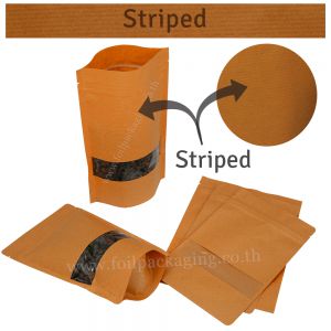Stand Up Pouches With Rectangle Window