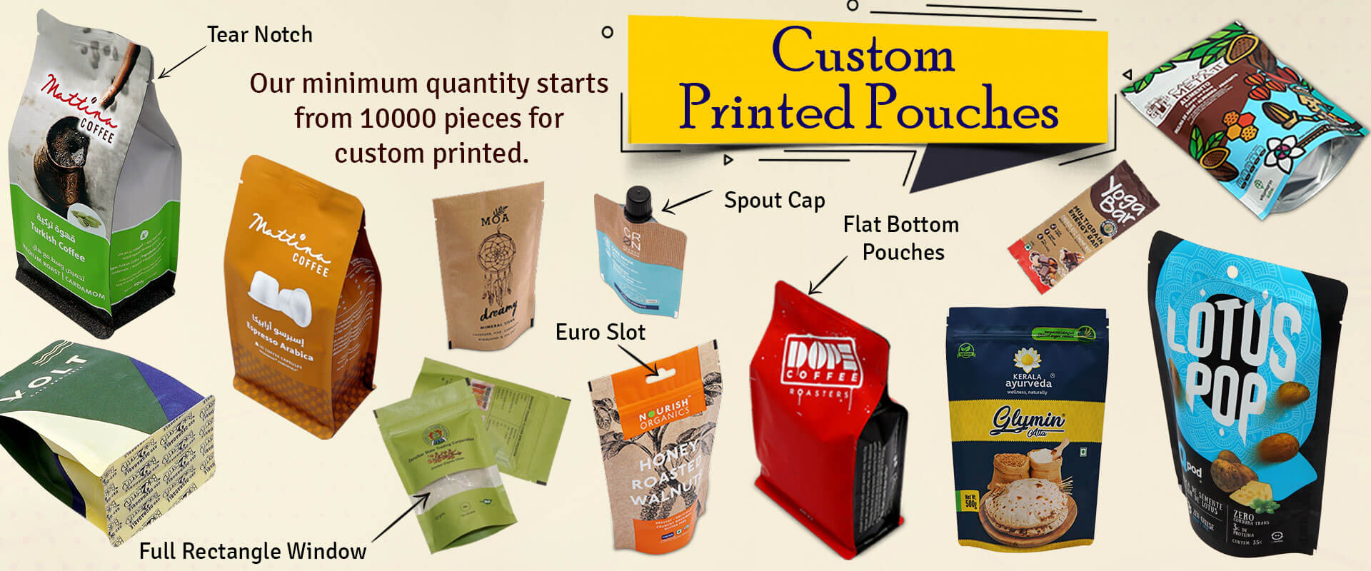 Custom Printed Pouches
